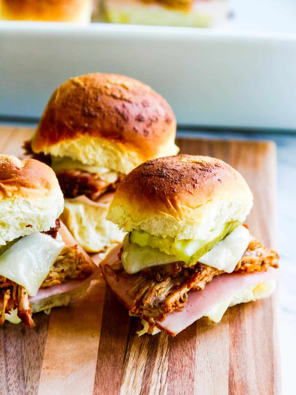 Cuban Pulled Pork Sliders (Easy Dinner Recipe!) | Delicious Table