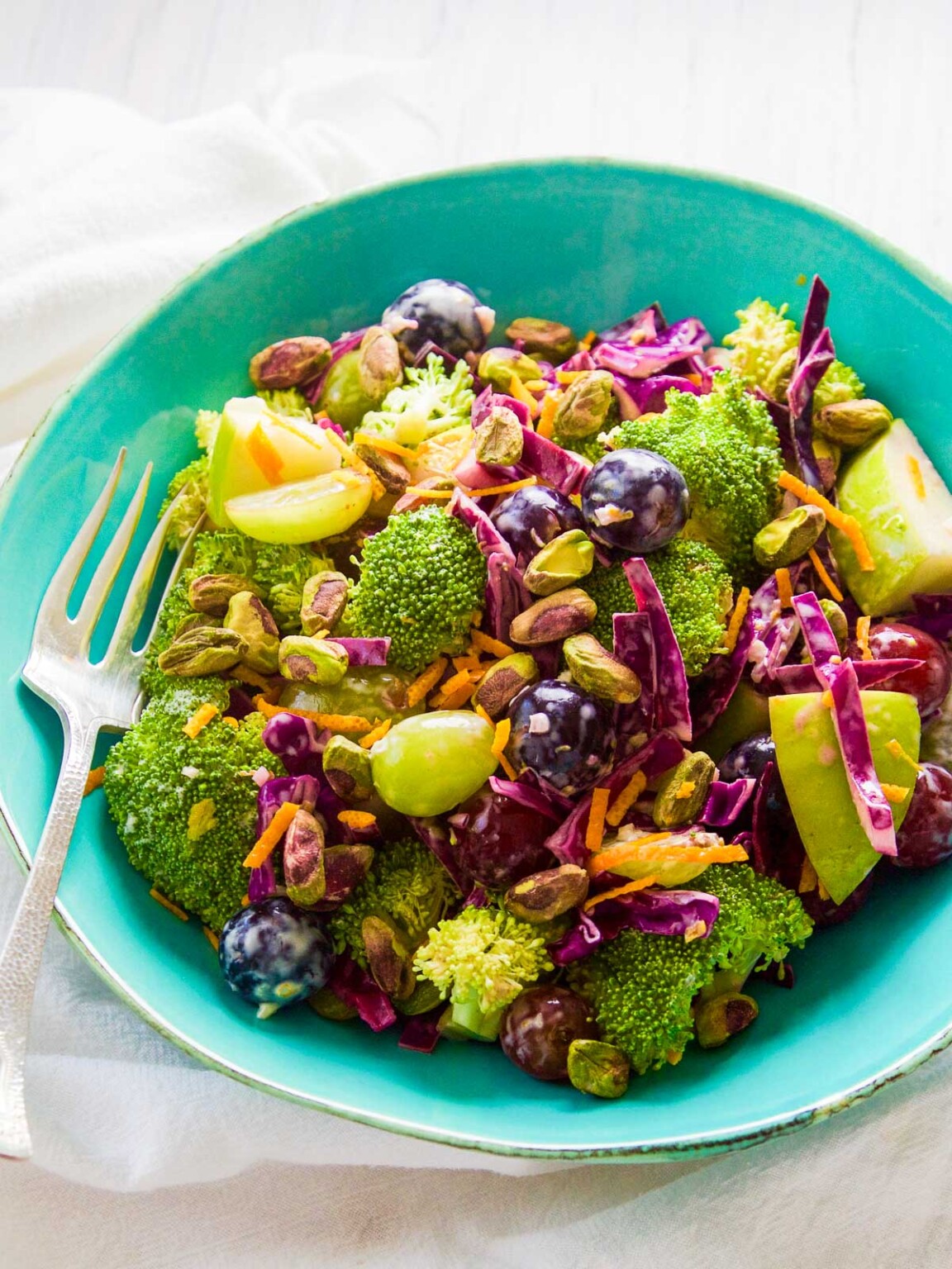 Broccoli Salad Recipe No Mayo Delicious Table   Broccoli Salad Silver Fork 1152x1536 