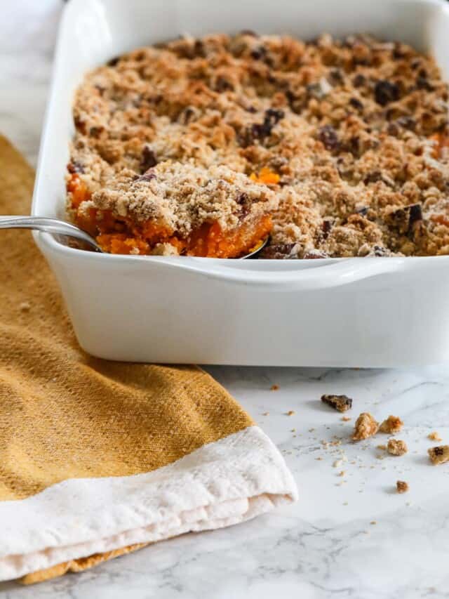 Sweet Potato Casserole (Ruth's Chris Recipe) - Delicious Table