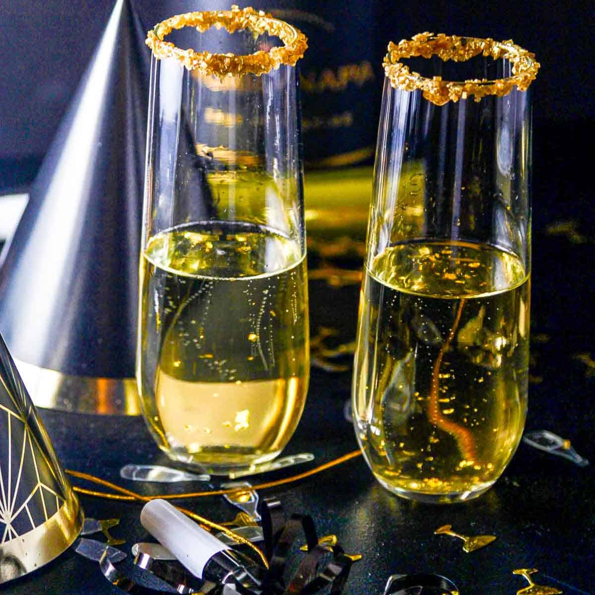Champagne Cocktails Recipe - Delicious Table