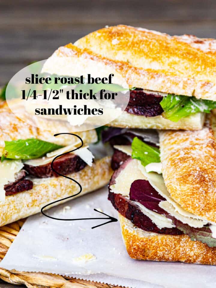 Roast Beef Sandwiches | Delicious Table