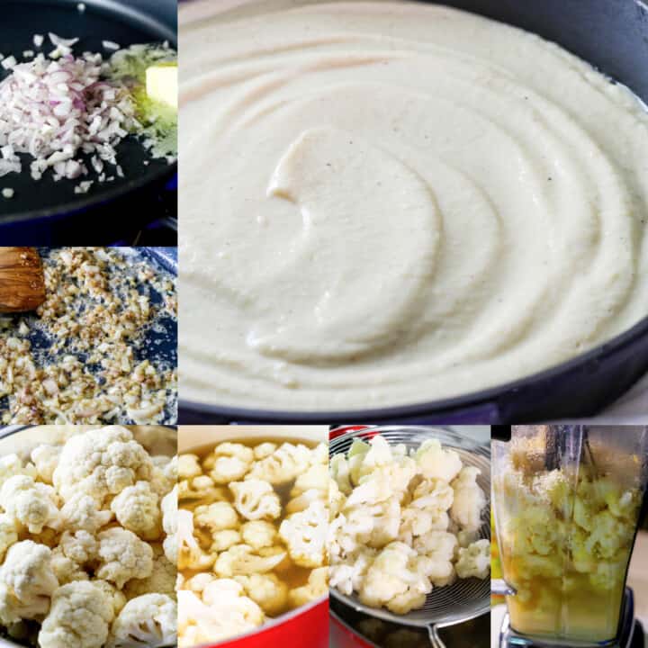 Healthy Alfredo Sauce Recipe Delicious Table   Making Healthy Alfredo Sauce 1 720x720 