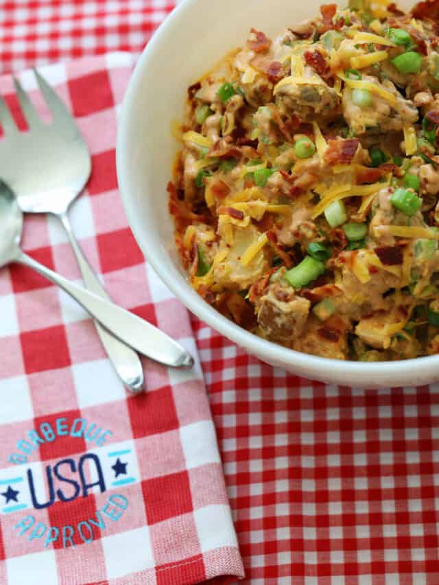 Bbq Potato Salad Recipe Delicious Table 