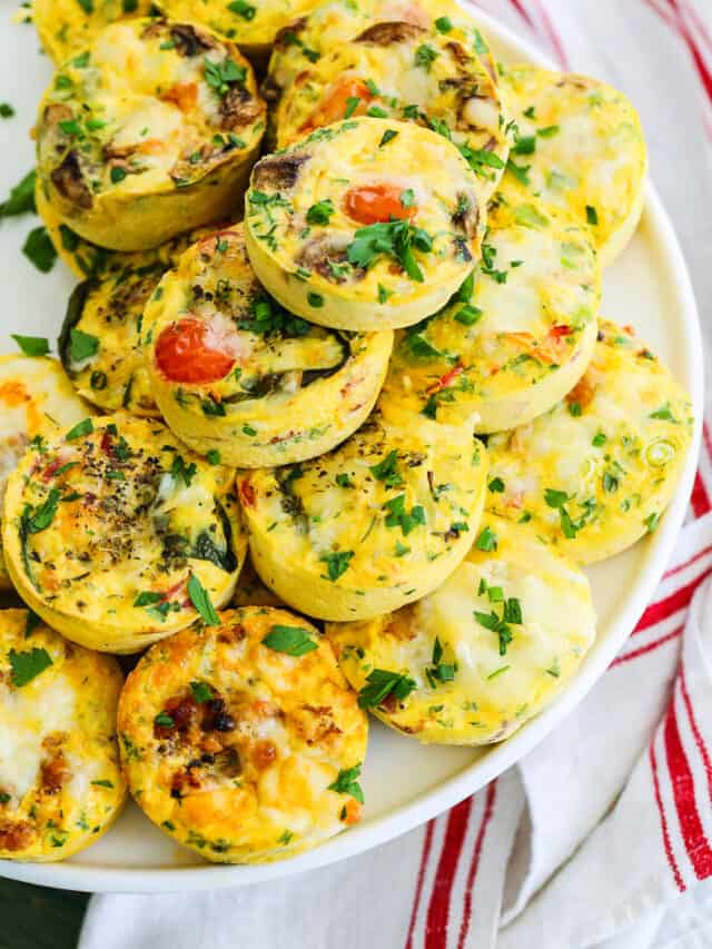 Egg Muffins Recipes (5 Flavors) - Delicious Table