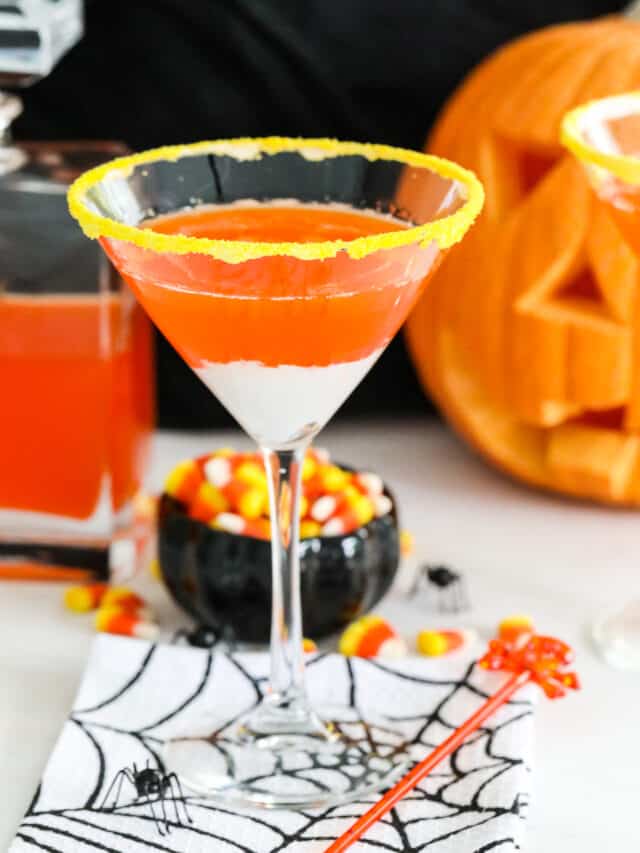 Candy Corn Martini Recipe - Delicious Table