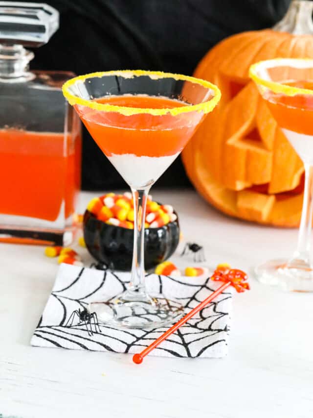 Candy Corn Martini Recipe - Delicious Table