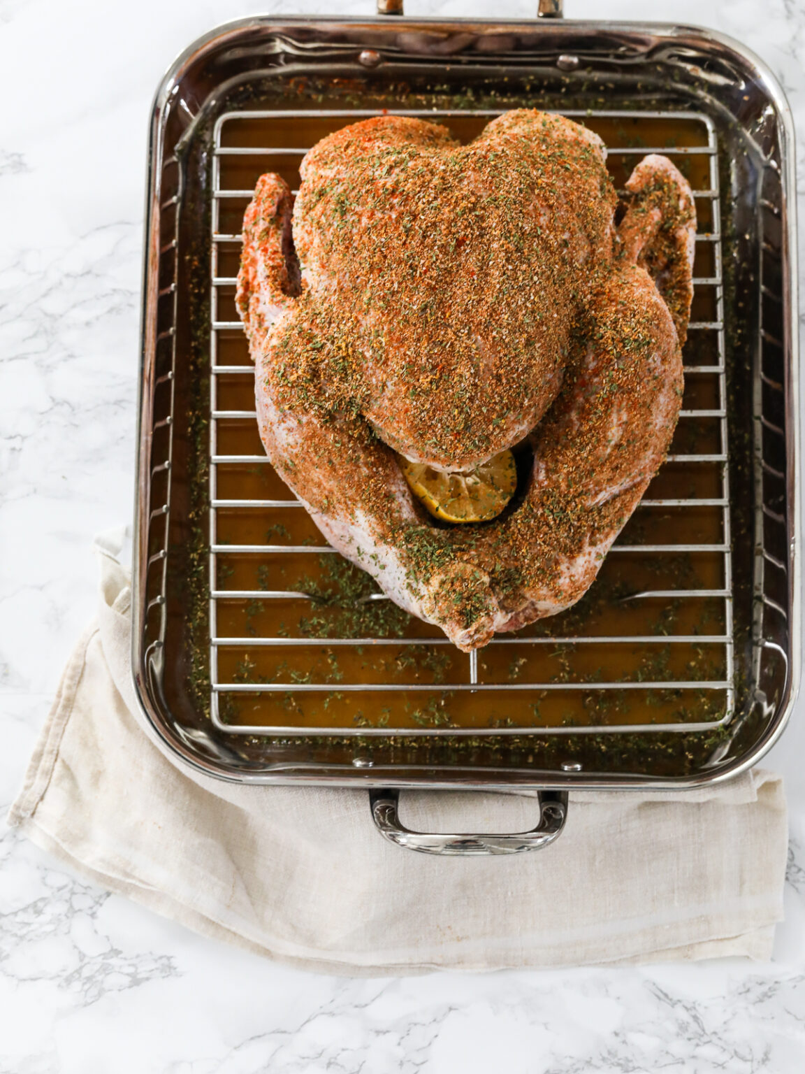 Roast Turkey Dry Brine Recipe Delicious Table