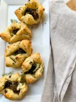 Beef Wellington Appetizers Recipe Delicious Table   White Tray With 5 Beef Wellington Appetizers 150x200 