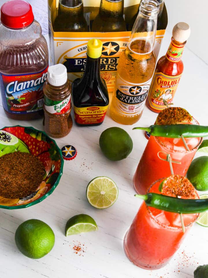 Michelada Mexican Beer Cocktails Recipe - Delicious Table