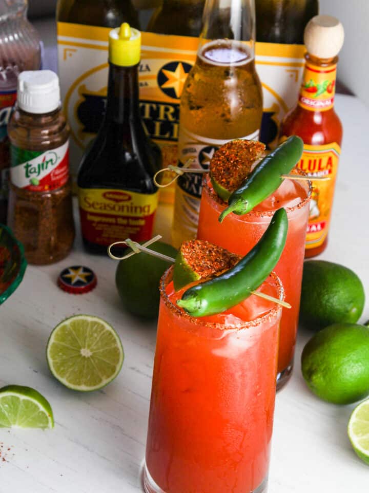 Michelada Mexican Beer Cocktails Recipe - Delicious Table