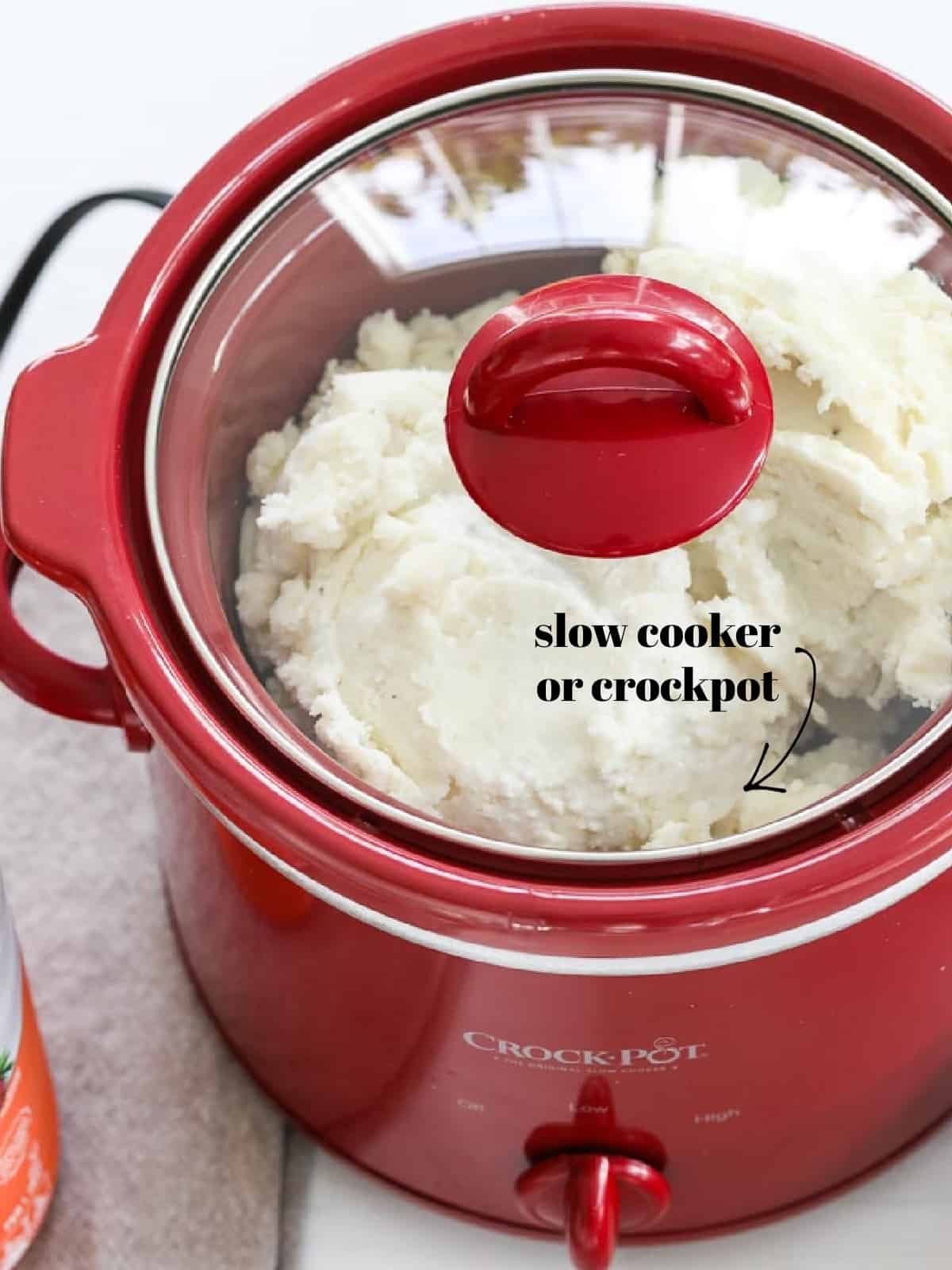 West Bend Slow Cooker 4 Qt Works White With Blue Vine Clear 